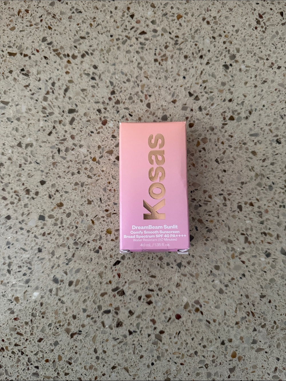 Kosas DreamBeam Sunlit Broad Spectrum SPF 40 Sunscreen